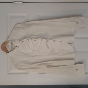 Unique Ruffle Front Jewel Studded Shirt